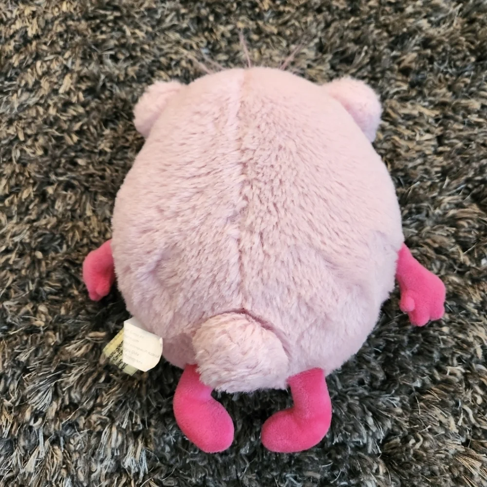 Snuggle Monster Bedtime Bed Pink Heart Plush Monster Stuffed  Animal Plush Toy